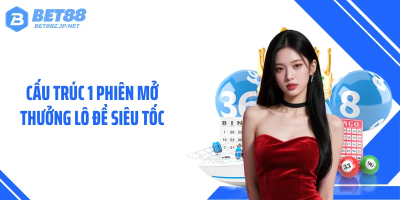 Cấu trúc 1 phiên mở thưởng lô đề siêu tốc