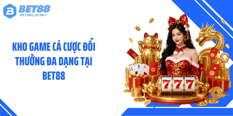 Kho game cá cược đổi thưởng đa dạng tại BET88