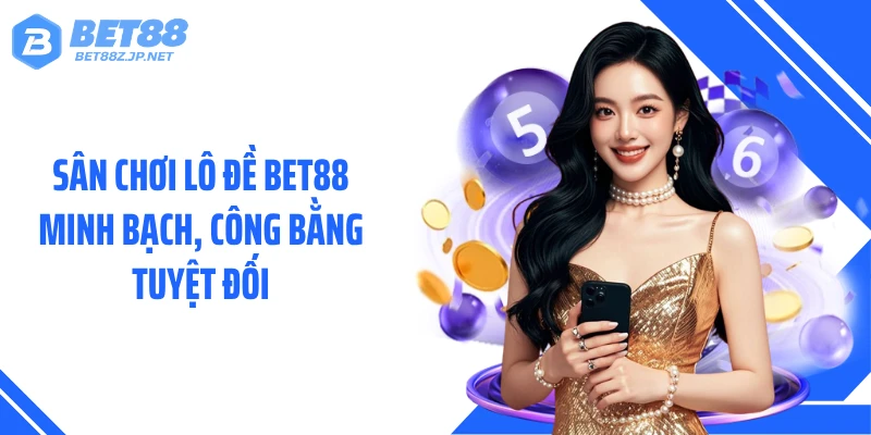 Sân chơi lô đề BET88 minh bạch, công bằng tuyệt đối